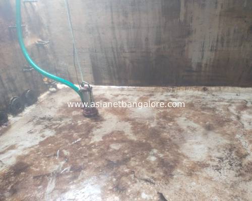 water tank dewatering